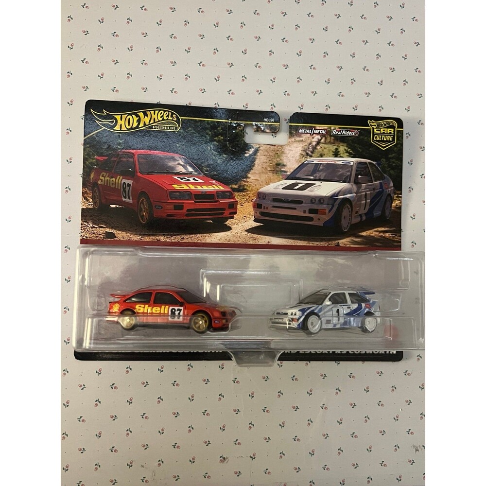 Hot Wheels Premium Pack Ford Sierra Cosworth and Escort RS